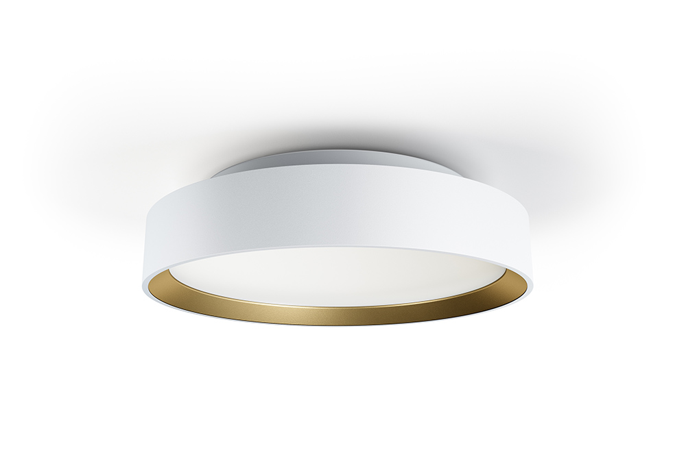 Produktleuchtenbild der Pare 1465 bicolor weiß/gold