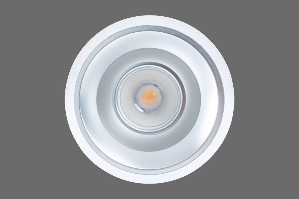 Unio 615 LED Einbau-Downlight von unten