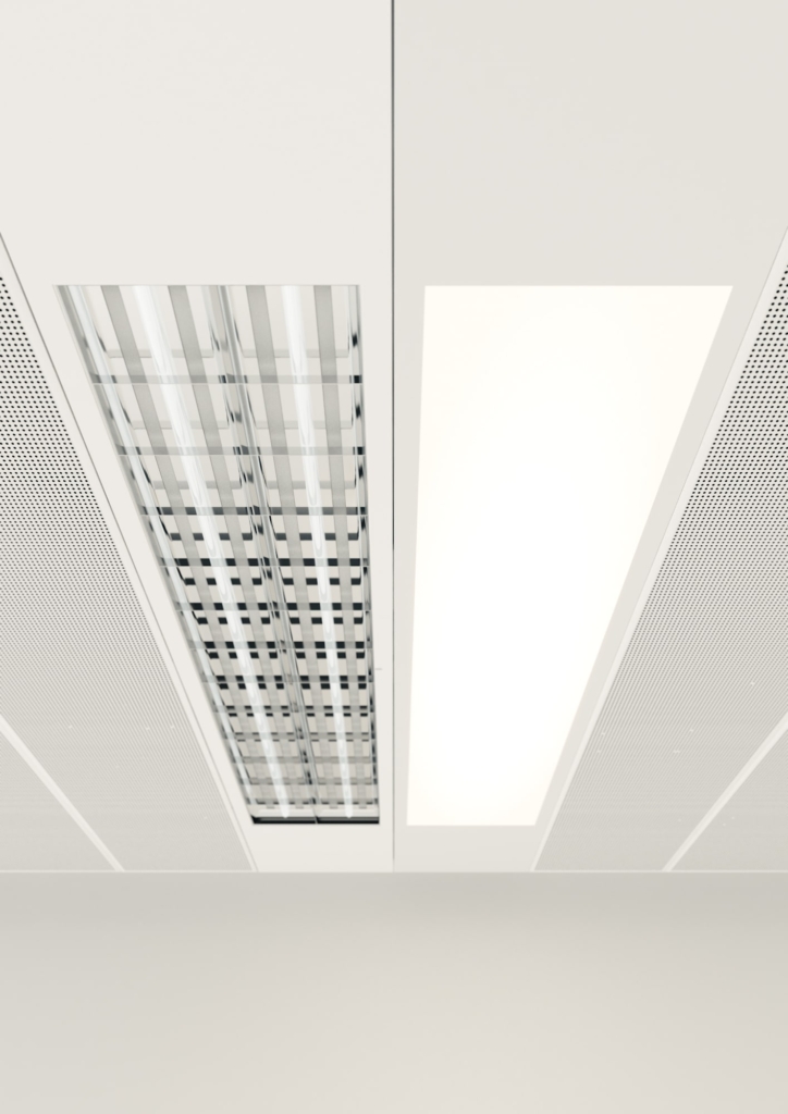 Unio 1330 LED Einlegeleuchte Einbaubeispiel