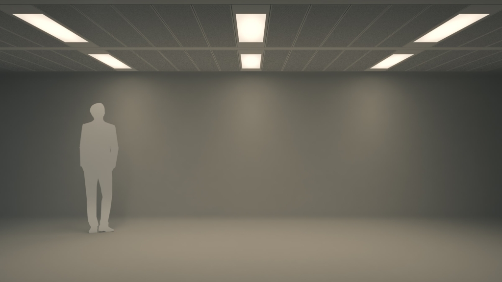 Unio 1330 LED Einlegeleuchte Größenvergleich