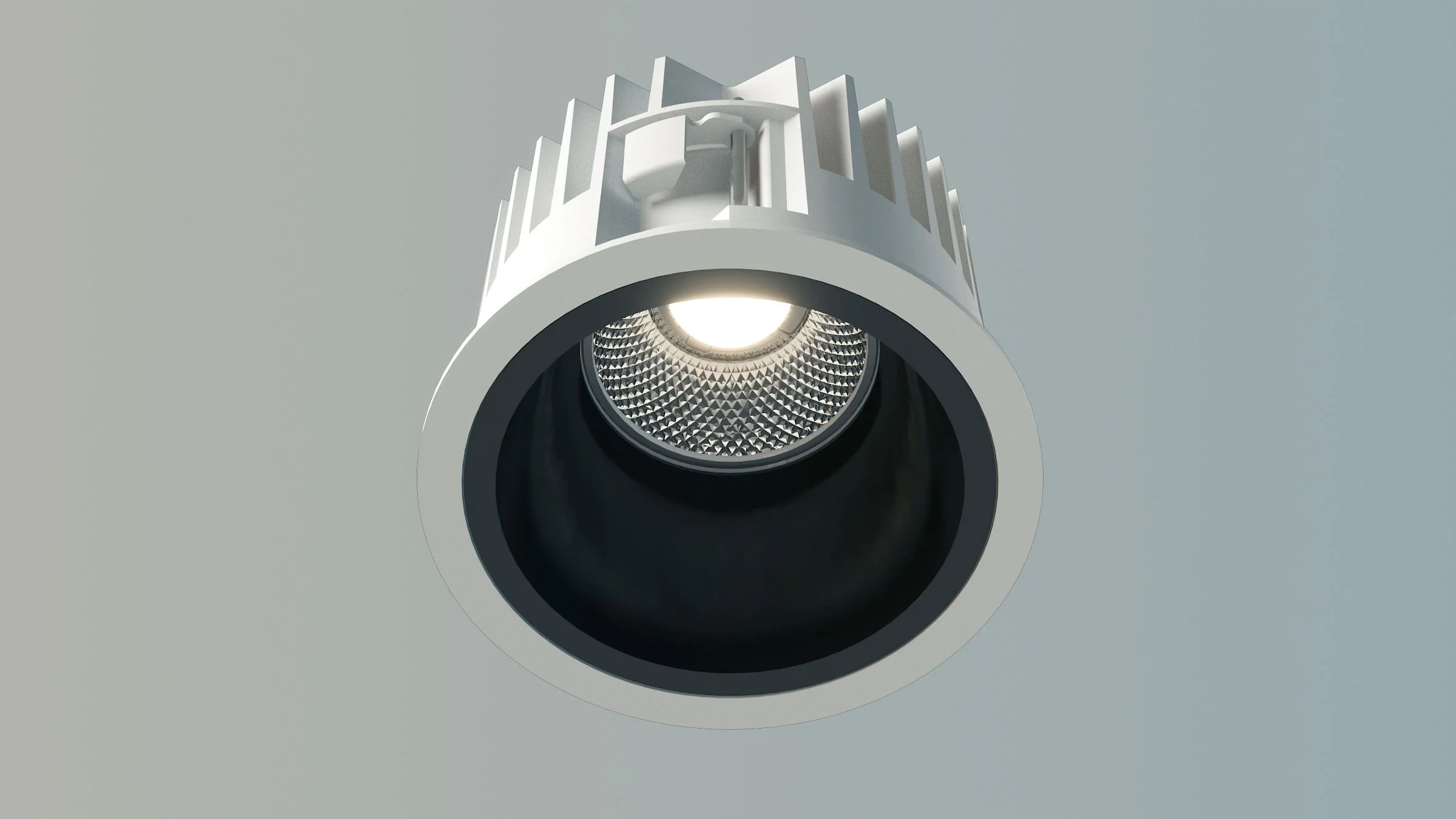 Unio 710 Schwarz LED Einbau-Downlight