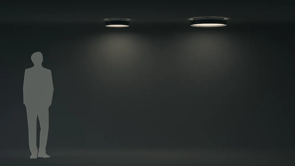 LED Deckenleuchte - Pare 1465 schwarz weiss vergleich