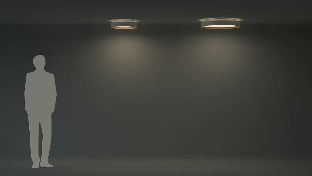 LED Wand- und Deckenleuchte Pare 1466 wg Ansicht