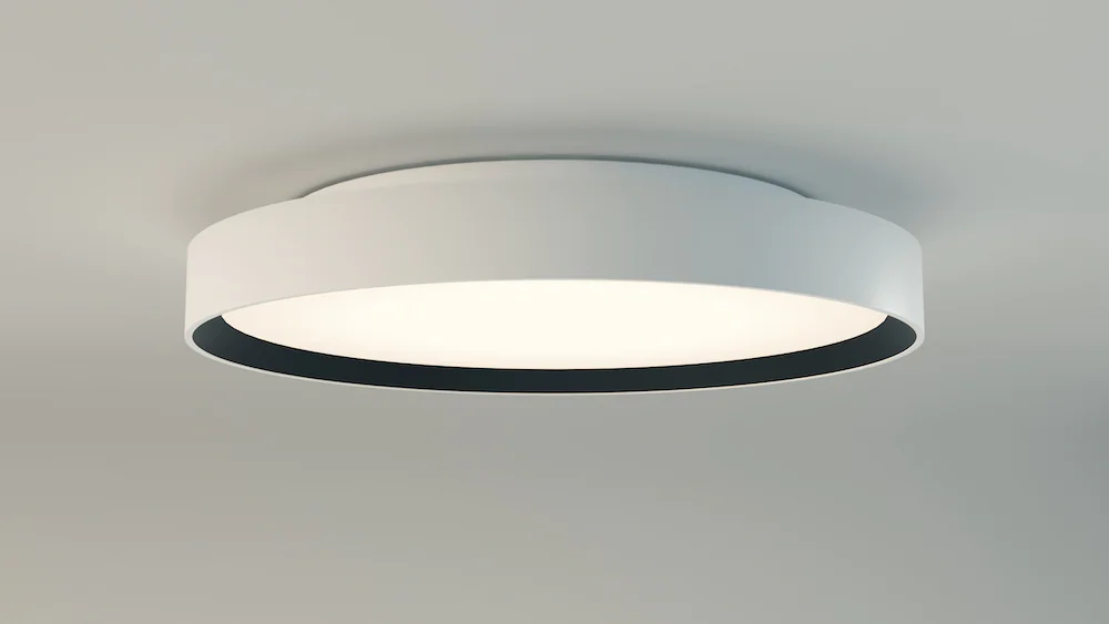 LED Wand- und Deckenleuchte Pare 1466 weiss schwarz ansicht